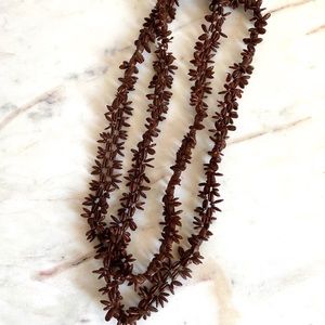 Vintage Shell/Wooden Necklace